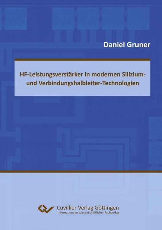 Produktbild: HF-Leistungsverst&auml;rker in modernen Silizium- und Verbindungshalbleitern-Technologien