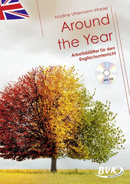 Produktbild: Around the Year &ndash; Arbeitsbl&auml;tter f&uuml;r den Englischunterricht (inkl. CD)