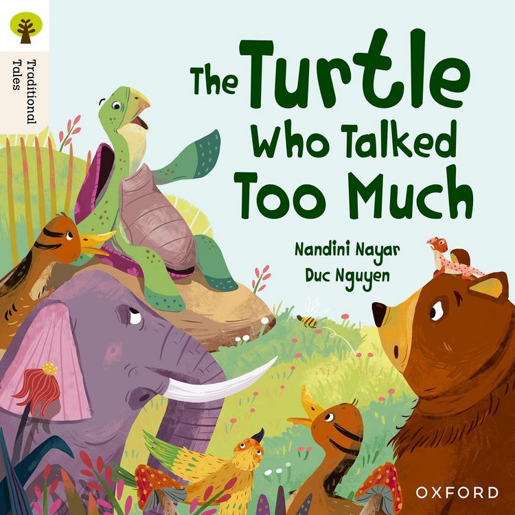 Produktbild: Oxford Reading Tree Traditional Tales: Level 8: The Turtle Who Talked Too Much