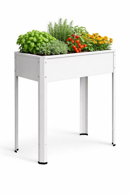 Produktbild: Metall Beet Pflanzkasten Hochbeet 80x35 Balora L