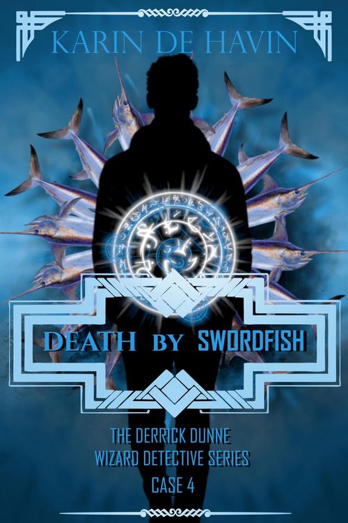 Produktbild: Death by Swordfish (Wizard Detective Derrick Dunne Series, #4)