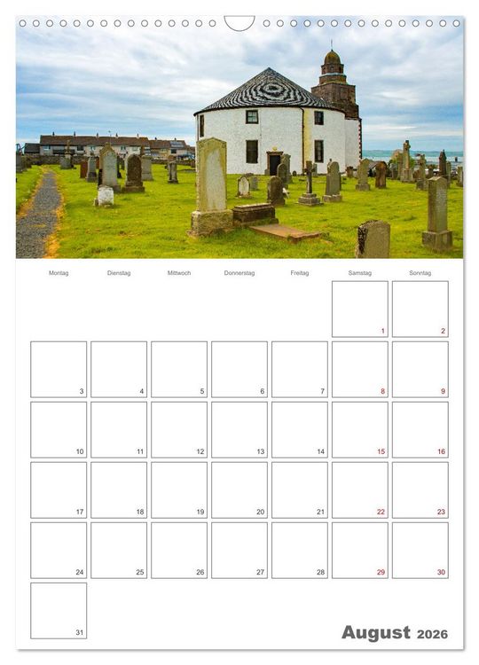 Produktbild: Schottland - Reiseplaner (Wandkalender 2026 DIN A3 hoch), CALVENDO Monatskalender