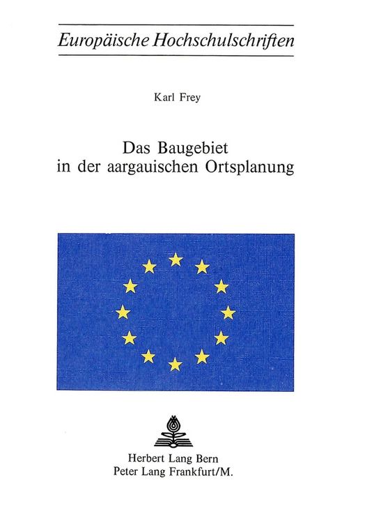 Produktbild: Das Baugebiet in der aargauischen Ortsplanung