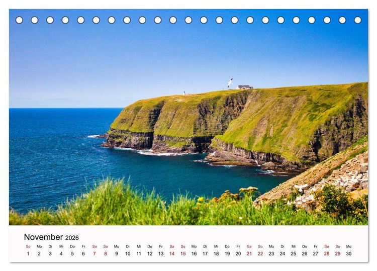 Produktbild: Neufundland - wilde Sch&ouml;nheit im Atlantik (Tischkalender 2026 DIN A5 quer), CALVENDO Monatskalender