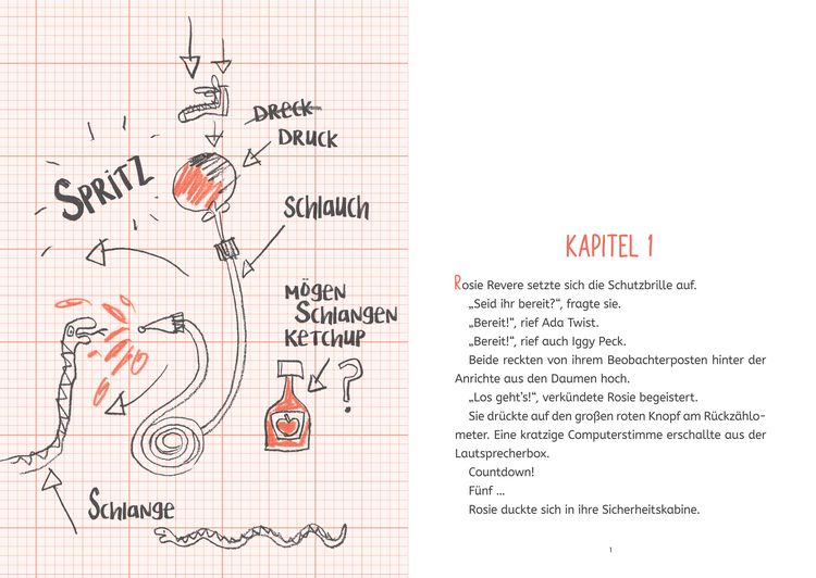 Produktbild: Die Forscherbande: Rosie Revere und die Erfindung der Zeichenmaschine
