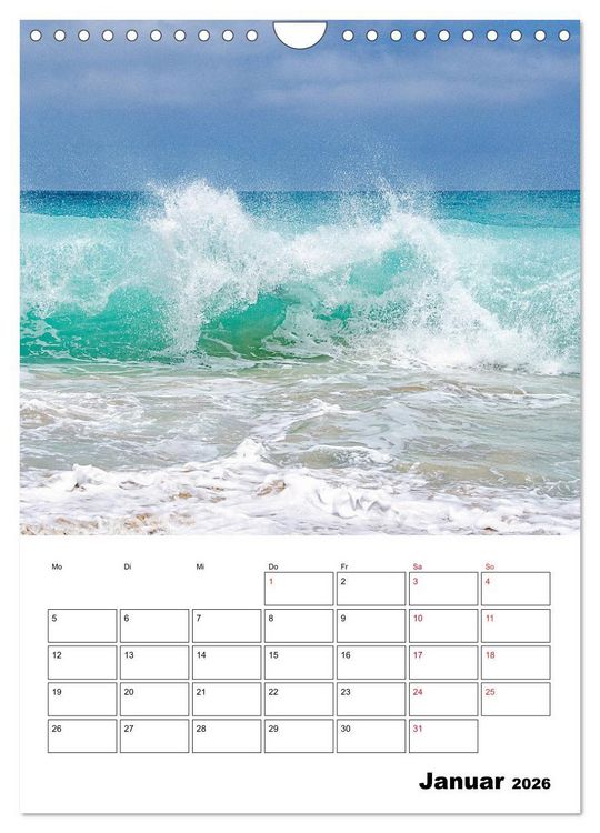 Produktbild: Boa Vista - die &bdquo;Perle&ldquo; der Kapverden (Wandkalender 2026 DIN A4 hoch), CALVENDO Monatskalender