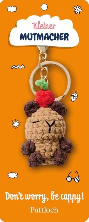 Produktbild: Kleiner Mutmacher, Schl&uuml;sselanh&auml;nger Capybara