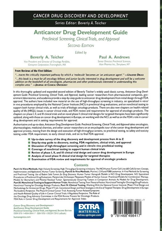 Produktbild: Anticancer Drug Development Guide