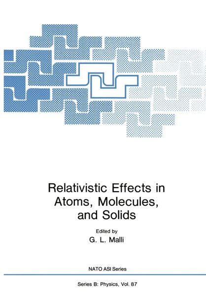 Produktbild: Relativistic Effects in Atoms, Molecules, and Solids