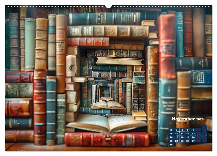 Produktbild: Das versteckte Universum (hochwertiger Premium Wandkalender 2026 DIN A2 quer), Kunstdruck in Hochglanz