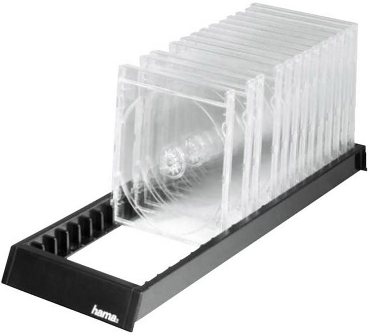 Produktbild: Hama CD Flipper 22 CDs Kunststoff Schwarz 1 St. (B x H x T) 144 x 29 x 360mm 00048107