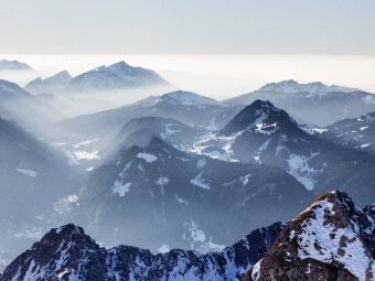 Produktbild: CALVENDO Puzzle Alpen gesehen vom Nebelhorn | 1000 Teile Lege-Gr&ouml;&szlig;e 64x48cm Foto-Puzzle f&uuml;r gl&uuml;ckliche Stunden