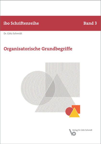 Produktbild: Organisatorische Grundbegriffe