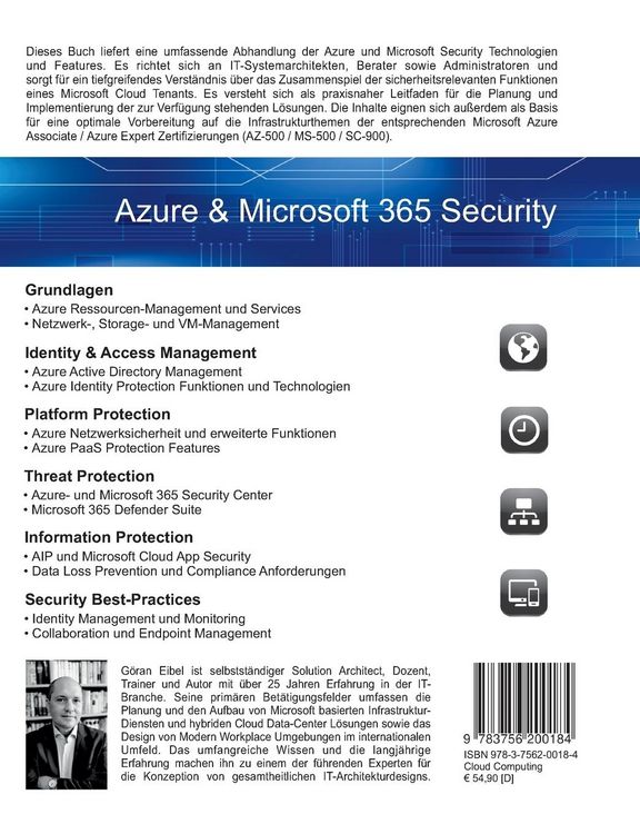 Produktbild: Azure und Microsoft 365 Security