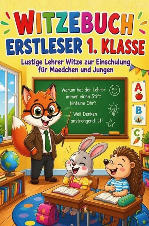 Produktbild: Witzebuch Erstleser 1. Klasse