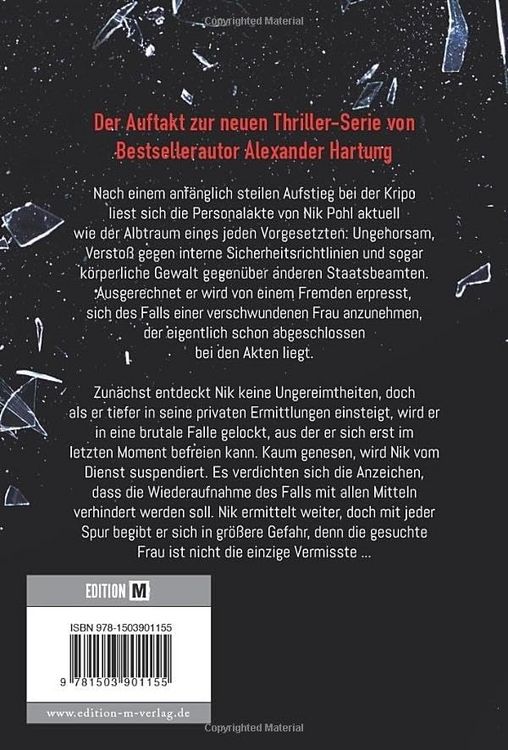 Produktbild: Auf zerbrochenem Glas