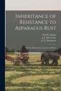 Produktbild: Inheritance of Resistance to Asparagus Rust