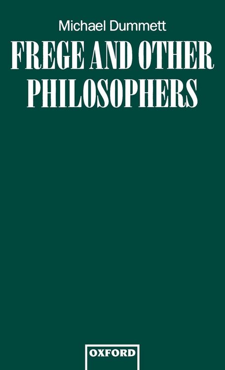Produktbild: Frege and Other Philosophers