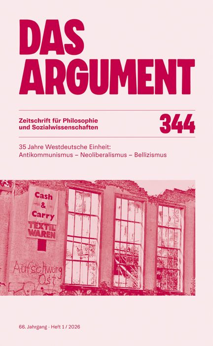 Produktbild: Das Argument 344