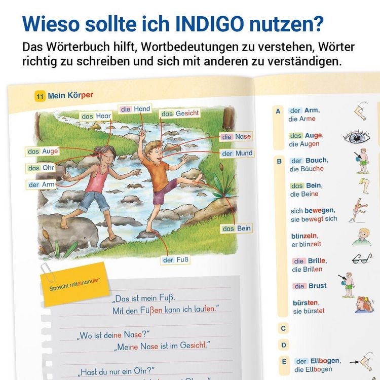Produktbild: INDIGO - Das W&ouml;rterbuch mit Bildern