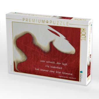 Produktbild: CALVENDO Puzzle Wer schreit, der l&uuml;gt | 1000 Teile Lege-Gr&ouml;&szlig;e 64x48cm Foto-Puzzle f&uuml;r gl&uuml;ckliche Stunden