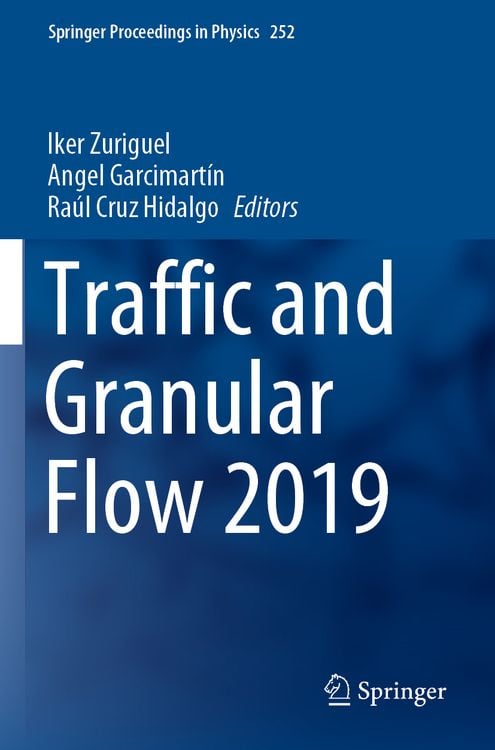 Produktbild: Traffic and Granular Flow 2019