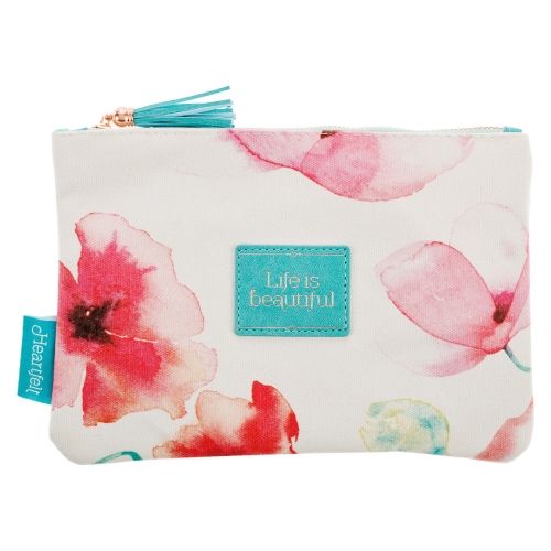 Produktbild: Coral Poppies Multi-Purpose Zipped Pouch
