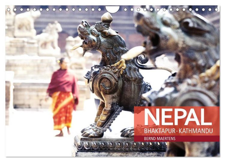 Produktbild: NEPAL Bhaktapur Kathmandu (Wandkalender 2026 DIN A4 quer), CALVENDO Monatskalender
