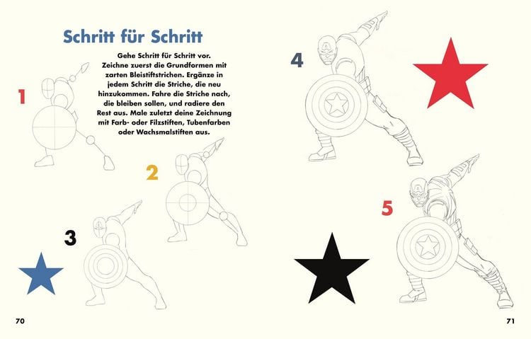 Produktbild: Marvel. So zeichnest du deine Lieblingscharaktere