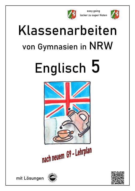 Produktbild: Englisch 5 - Klassenarbeiten (Green Line 1) von Gymnasien in NRW - G9 - mit L&ouml;sungen