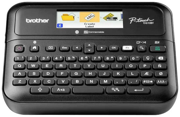 Produktbild: BROTHER P-touch D610VP, Eingabetastatur QWERTZ