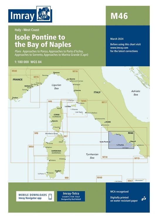 Produktbild: M46 Isole Pontine to the Bay of Naples