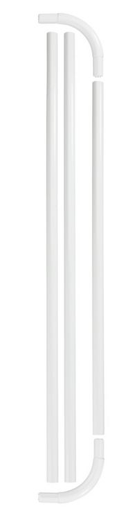 Produktbild: Winkelstange Universal Wei&szlig;, 20 mm