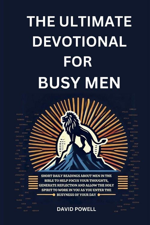 Produktbild: The Ultimate Devotional for Busy Men