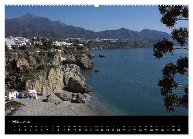 Produktbild: Andalusien (hochwertiger Premium Wandkalender 2026 DIN A2 quer), Kunstdruck in Hochglanz
