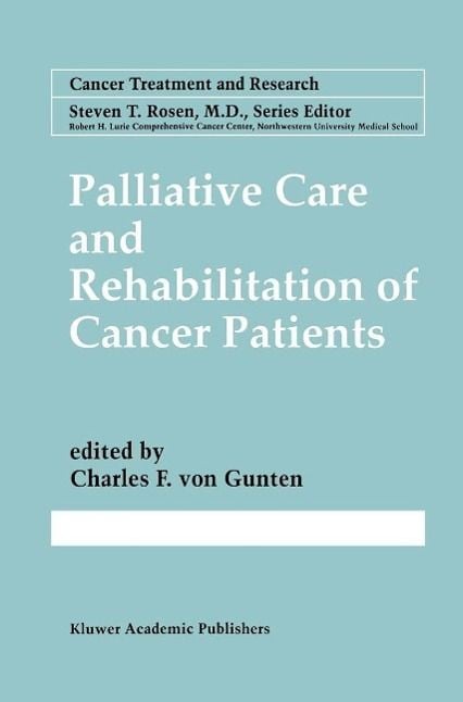 Produktbild: Palliative Care and Rehabilitation of Cancer Patients
