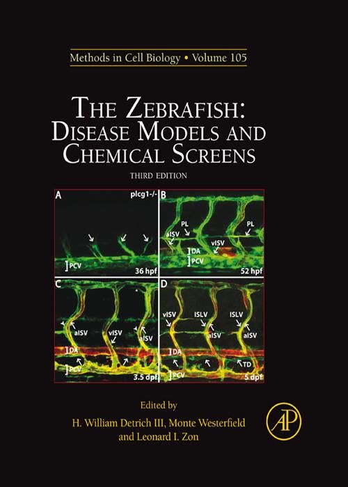 Produktbild: The Zebrafish: Disease Models and Chemical Screens