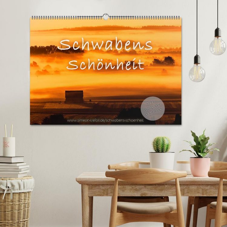 Produktbild: Schwabens Sch&ouml;nheit (Wandkalender 2026 DIN A2 quer), CALVENDO Monatskalender