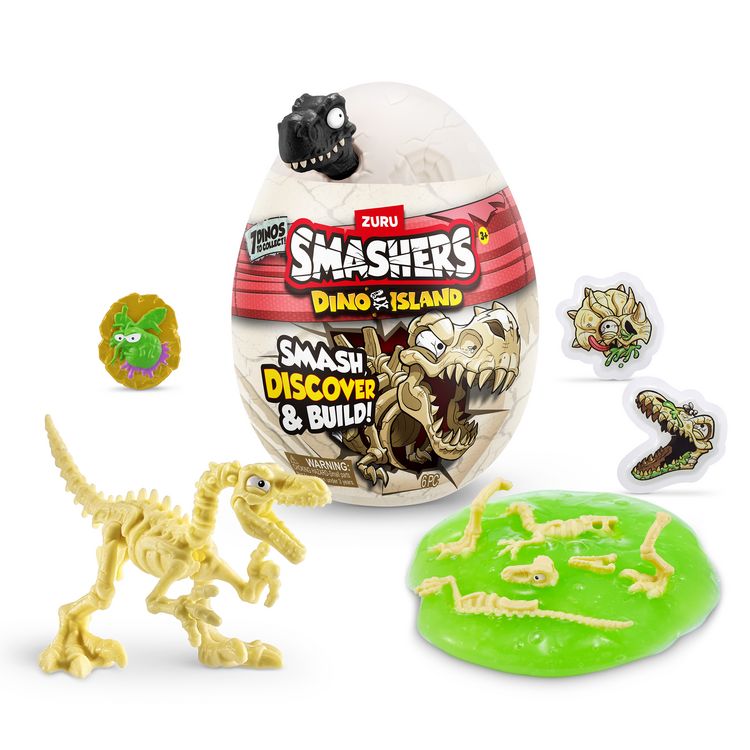 Produktbild: Smashers - Dino Island Nano Ei Serie 1