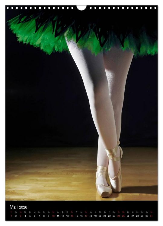 Produktbild: Ballett (Wandkalender 2026 DIN A3 hoch), CALVENDO Monatskalender