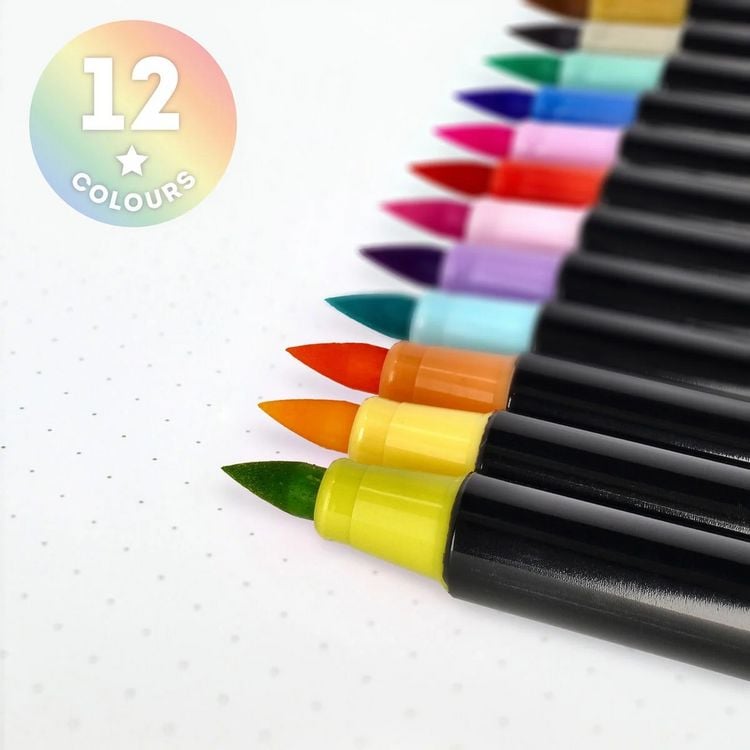 Produktbild: Legami Pinselstifte - Pastell - 12er-Set