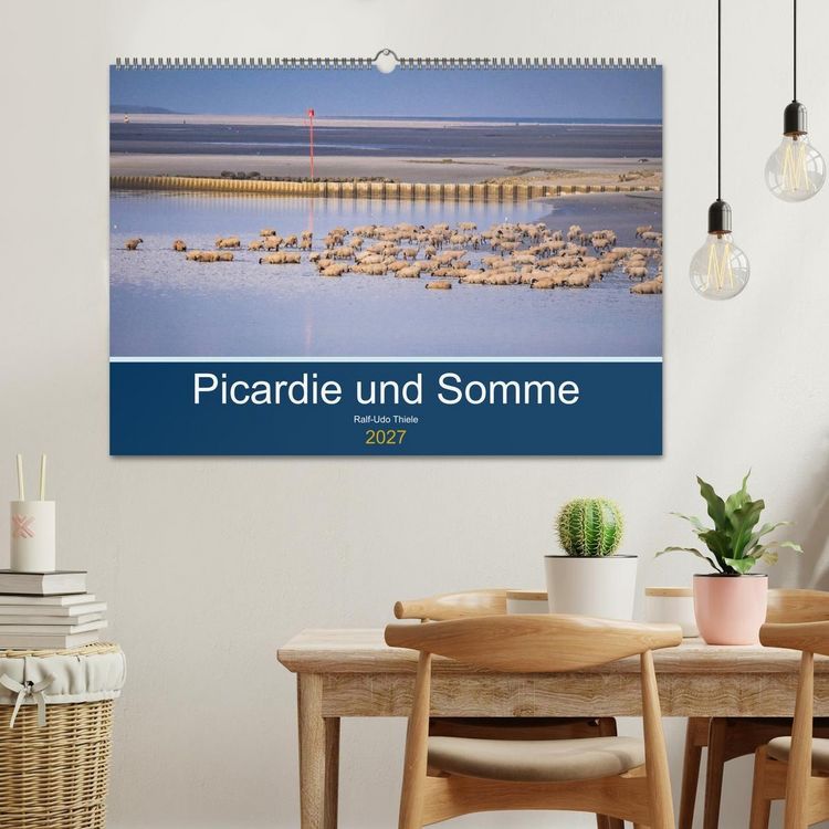 Produktbild: Picardie und Somme (Wandkalender 2027 DIN A2 quer), CALVENDO Monatskalender