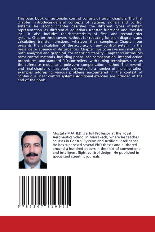 Produktbild: Basics of linear control systems