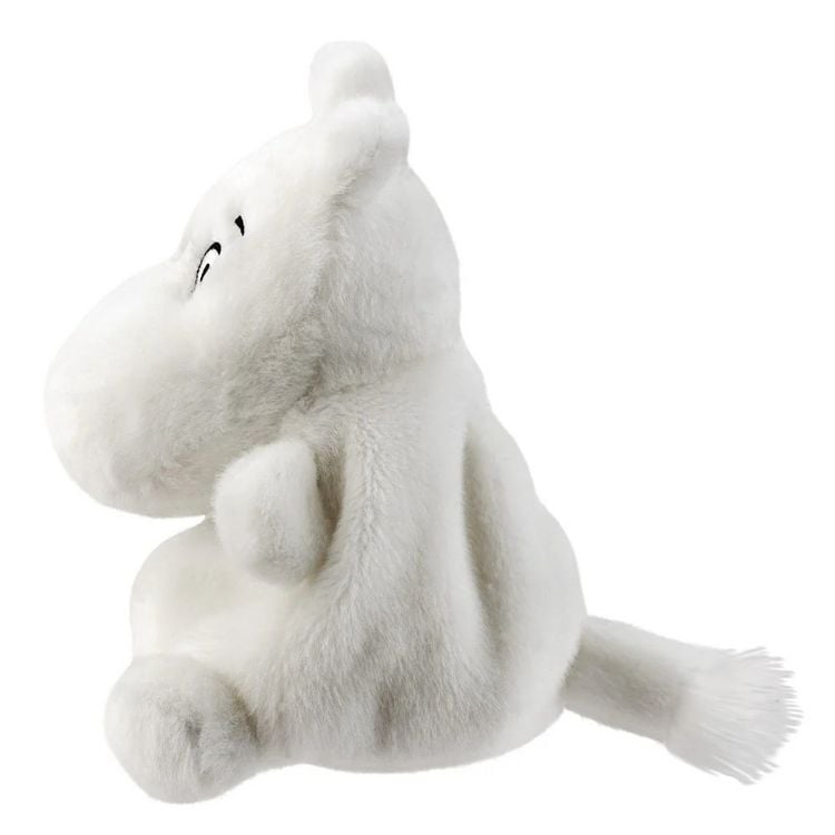 Produktbild: Aurora 61576 - Moomin Palm Pals, wei&szlig;, Mumin-Pl&uuml;schfigur, ca.13 cm