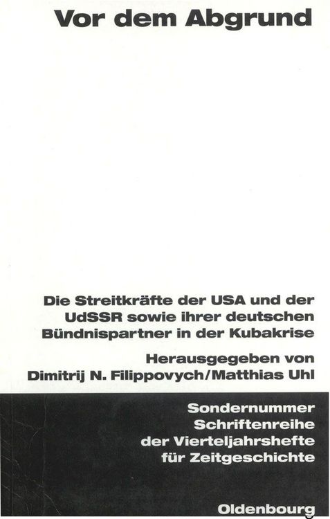 Produktbild: Vor dem Abgrund