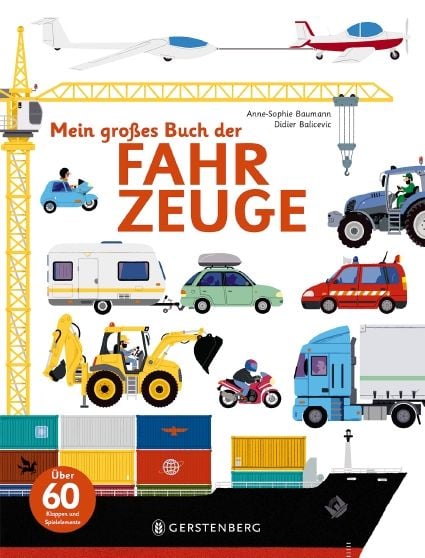 Produktbild: Mein gro&szlig;es Buch der Fahrzeuge