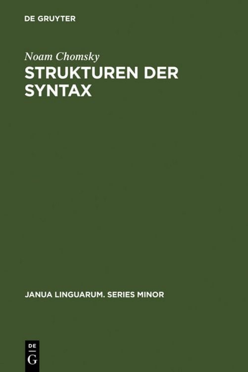 Produktbild: Strukturen der Syntax