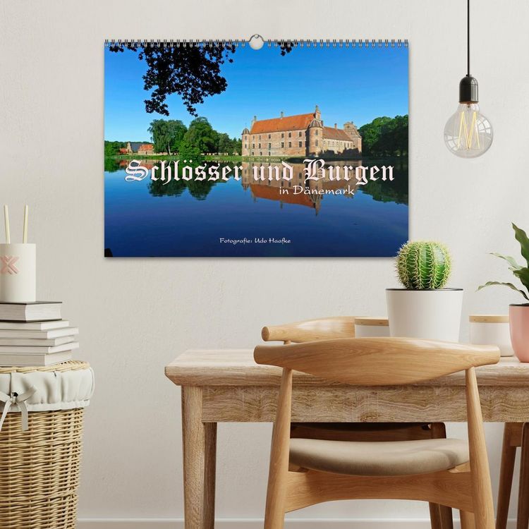Produktbild: Schl&ouml;sser und Burgen in D&auml;nemark 2026 (Wandkalender 2026 DIN A3 quer), CALVENDO Monatskalender
