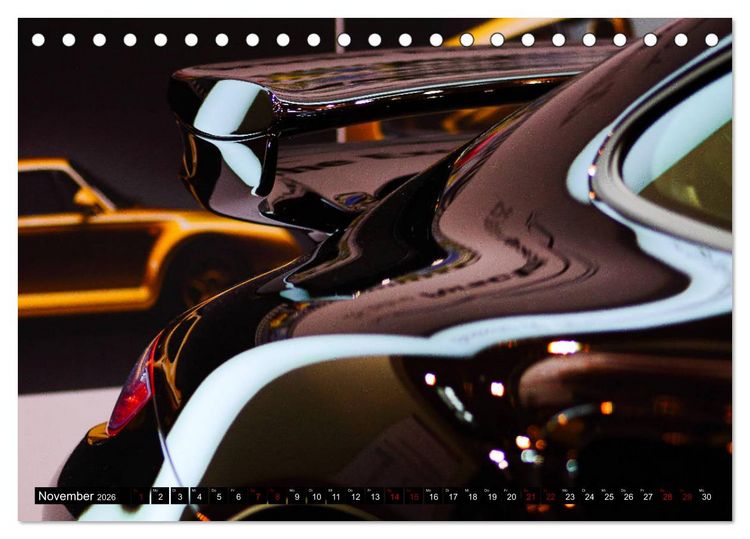 Produktbild: Porsche - pure Leidenschaft (Tischkalender 2026 DIN A5 quer), CALVENDO Monatskalender