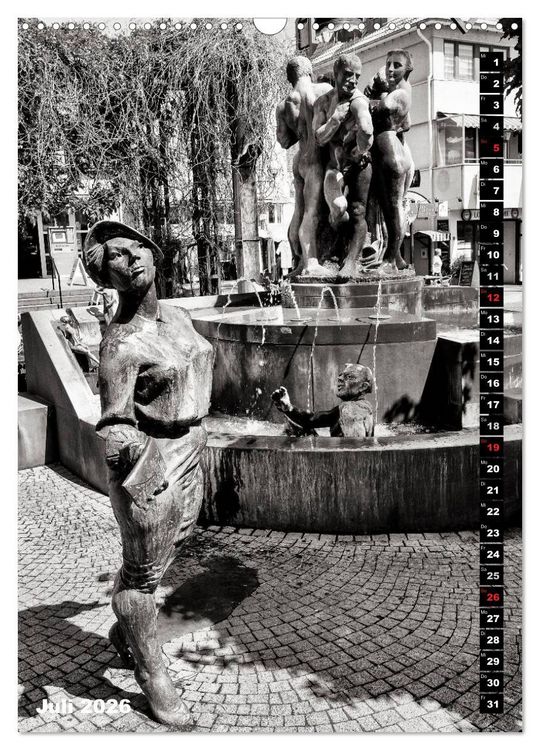 Produktbild: Ein Blick auf Bad Wildungen (Wandkalender 2026 DIN A3 hoch), CALVENDO Monatskalender